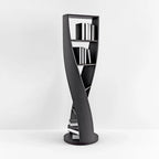 Bibliothèque verticale contemporaine en bois à 5 niveaux Hourglass