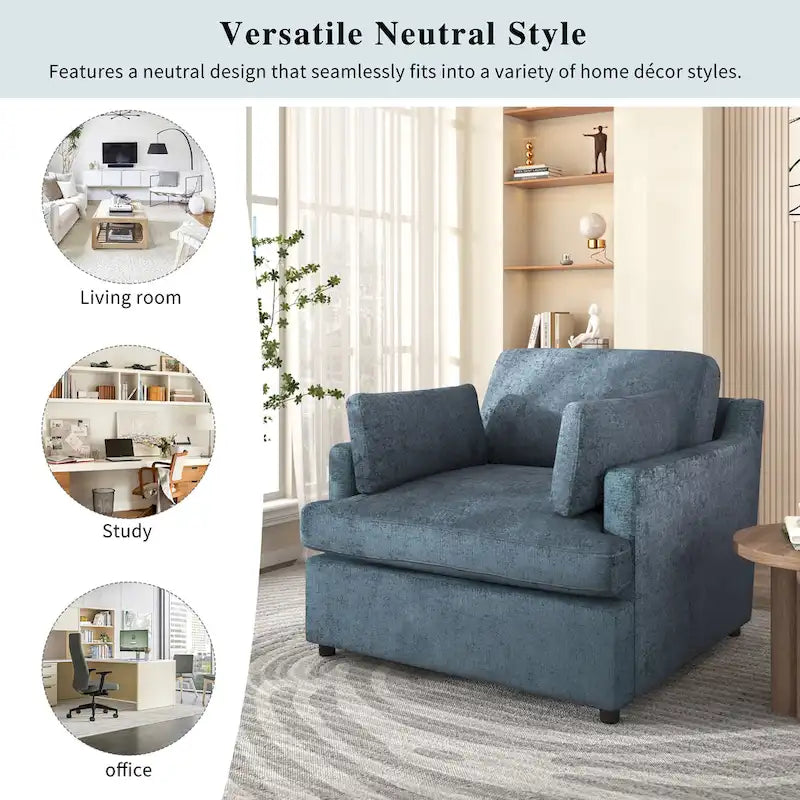 37-Inch Accent Chair