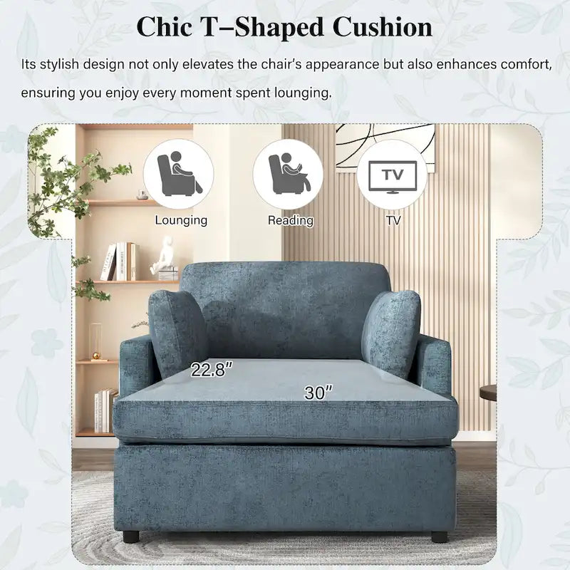 37-Inch Accent Chair
