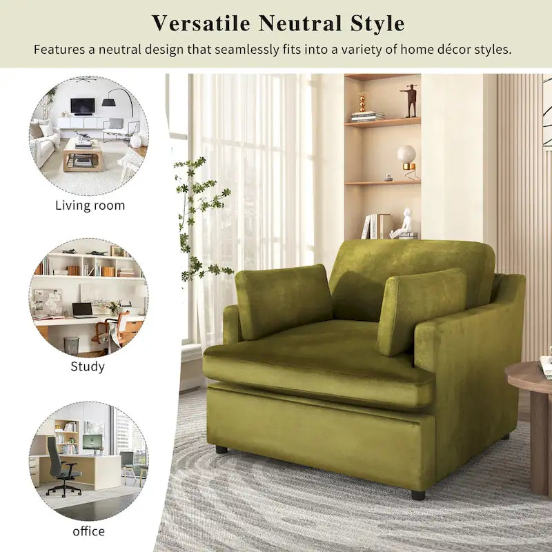 37-Inch Accent Chair