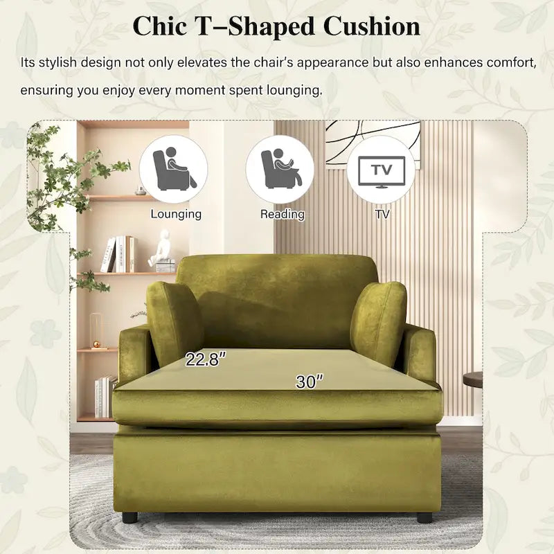 37-Inch Accent Chair