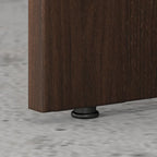 Bureau d'angle en L de 60 pouces (avec table latérale de 42 pouces)