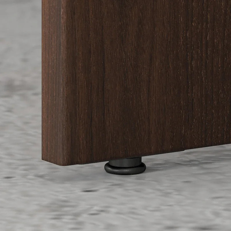 Bureau d'angle en L de 60 pouces (avec table latérale de 42 pouces)