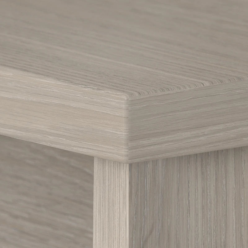 Bureau d'angle en L de 60 pouces (avec table latérale de 42 pouces)