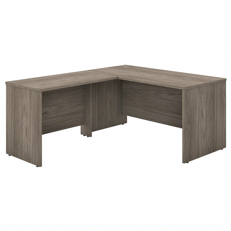 Bureau d'angle en L de 60 pouces (avec table latérale de 42 pouces)