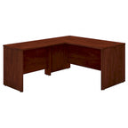 Bureau d'angle en L de 60 pouces (avec table latérale de 42 pouces)