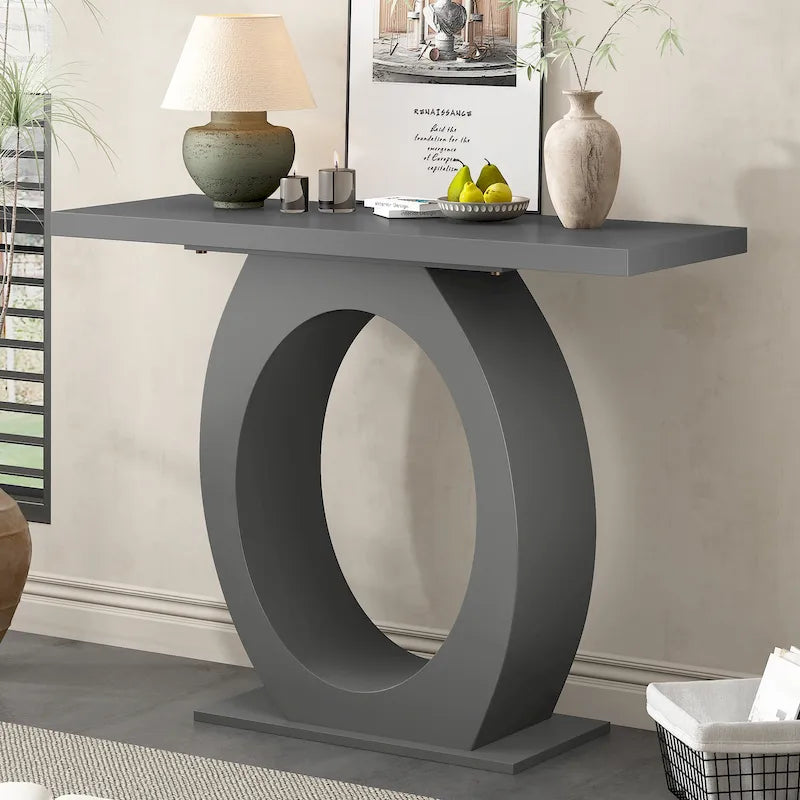 An Exquisite, Modern Entryway Table—Crafted for Stylish Living Spaces