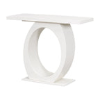 Une table d'entrée exquise et moderne, conçue pour des intérieurs élégants.