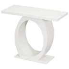 Une table d'entrée exquise et moderne, conçue pour des intérieurs élégants.