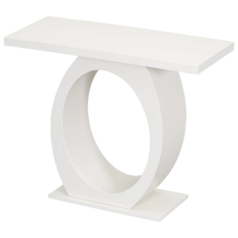 Une table d'entrée exquise et moderne, conçue pour des intérieurs élégants.
