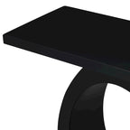 Une table d'entrée exquise et moderne, conçue pour des intérieurs élégants.