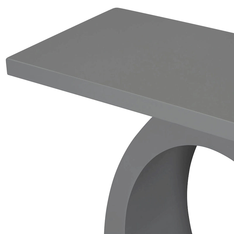 Une table d'entrée exquise et moderne, conçue pour des intérieurs élégants.