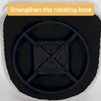 Velvet Swivel Chair with Footrest, 360-Degree Swivel.