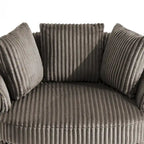 Fauteuil baquet pivotant déhoussable à bras encastrés DREAMSIDEA