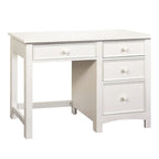 Bureau d'ordinateur Romeo Transitional de 48 pouces en bois massif à 4 tiroirs par Furniture of America