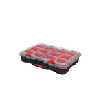 Keter Stack-n-Roll – Système modulaire 3 pièces de rangement et d'organisation d'outils mobile en résine durable