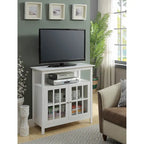 Meuble TV Big Sur Highboy de 40 pouces avec rangements, par Convenience Concepts