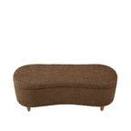 Banc de rangement rabattable INK+IVY Bailey Taupe Boucle