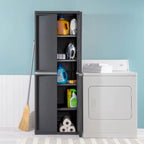 Sterilite Lot de 2 Organiseurs de Rangement à 4 Étagères Réglables pour Garage, Gris - Lot de 2