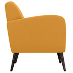 Fauteuil d'appoint mi-siècle jaune moutarde Carson Carrington Keflavik