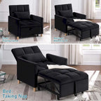 Aukfa Canapé-Lit Convertible une Place avec Oreiller