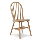 Chaise de salle à manger à dossier fuseau Windsor en bois massif International Concepts