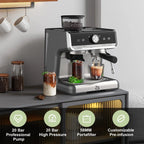 Machine à café expresso, avec moulin, réservoir d'eau de 2,8 L
