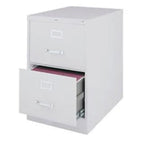Classeur vertical commercial Hirsh à 2 tiroirs pour documents grand format
