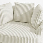 Fauteuil baquet pivotant déhoussable à bras encastrés DREAMSIDEA