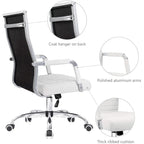 Chaise de bureau Homall nervurée Chaise de bureau d'ordinateur