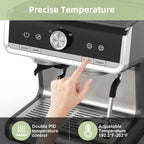 Machine à café expresso, avec moulin, réservoir d'eau de 2,8 L