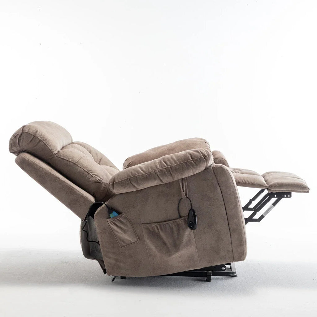 Fauteuil inclinable électrique releveur de massage chauffant