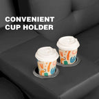 Canapé Futon Convertible Homall avec Porte-gobelets et Oreillers