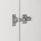 Armoire penderie autoportante de 63 pouces de large avec tiroirs