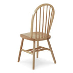 Chaise de salle à manger à dossier fuseau Windsor en bois massif International Concepts