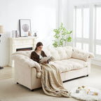 99.2  Canapé profond Chenille Confort, Canapé nuage moelleux tapissé