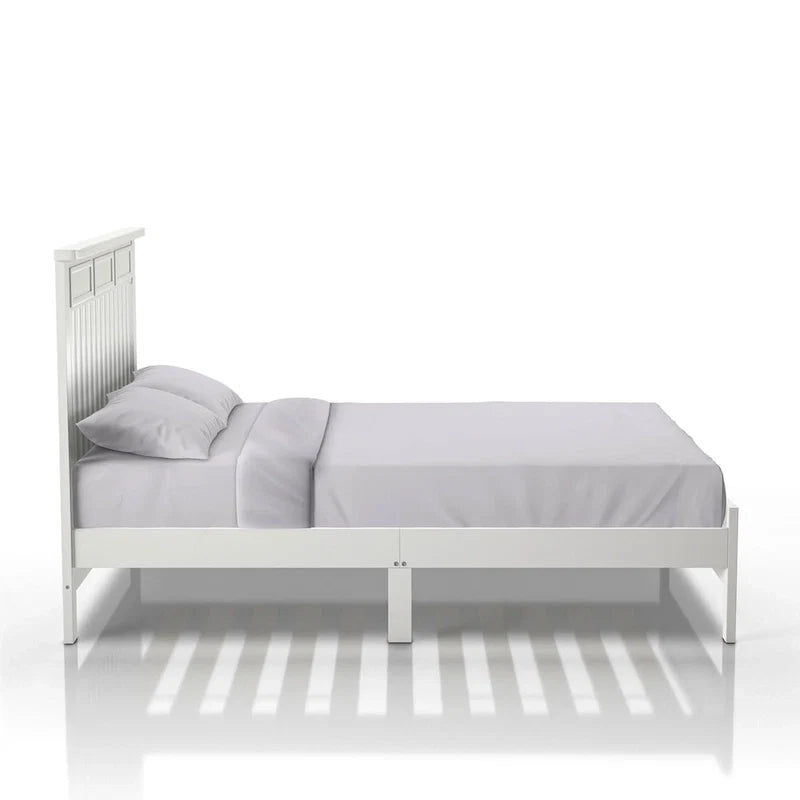 Lit plateforme traditionnel à lattes Amanda pleine grandeur de Furniture of America