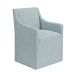 Chaise de salle à manger Charlotte avec roulettes