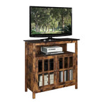 Meuble TV Big Sur Highboy de 40 pouces avec rangements, par Convenience Concepts