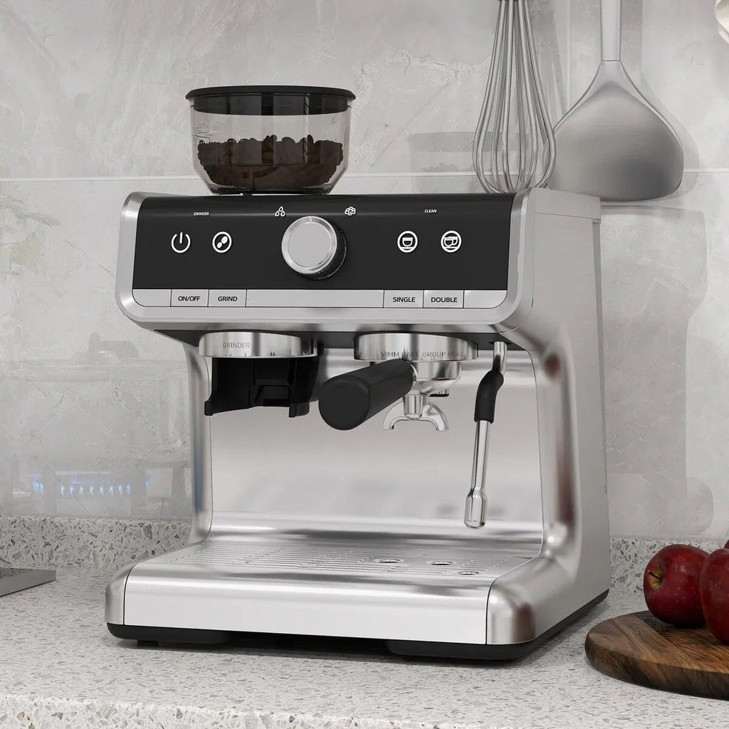 Machine à café expresso, avec moulin, réservoir d'eau de 2,8 L