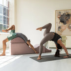 Avana Kami Chaise convertible / Yoga & Massage - Pouf 2 en 1 avec chaise longue de yoga escamotable, Microvelours - N/A