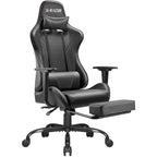 Chaise de jeu avec repose-pieds - Chaise de bureau ergonomique