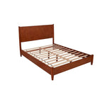 Lit plateforme Flynn Alpine Furniture, Chêne clair