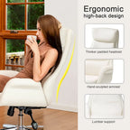 Chaise de bureau en similicuir - Pivotante - Plusieurs coloris