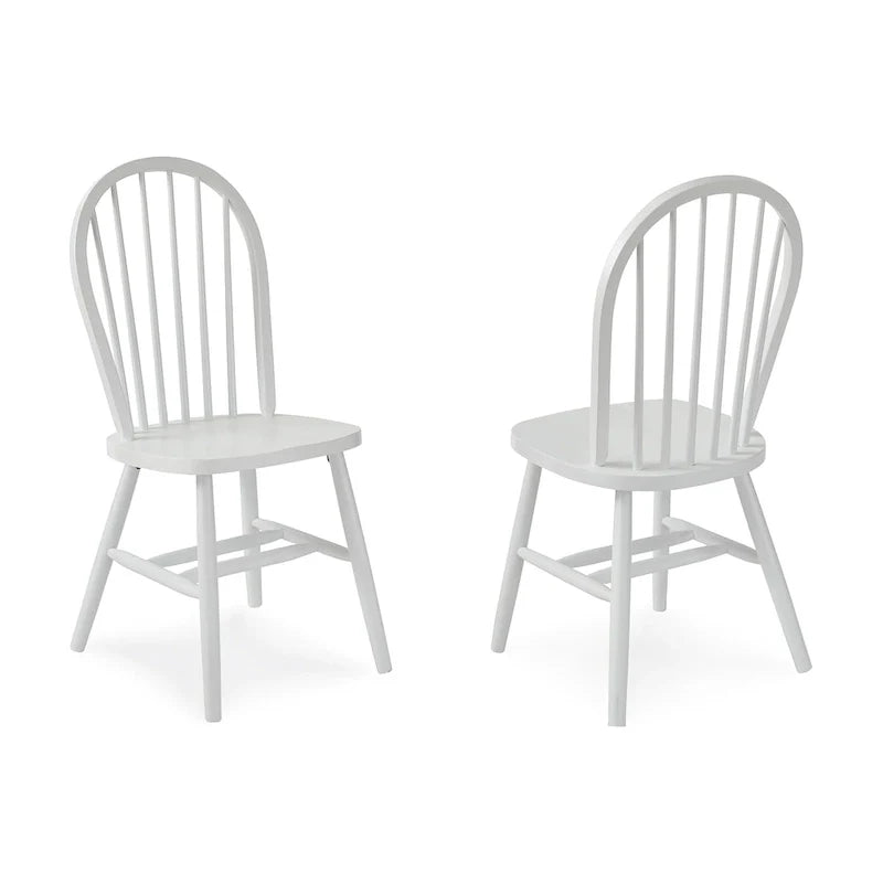 Chaise de salle à manger à dossier fuseau Windsor en bois massif International Concepts