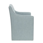 Chaise de salle à manger Charlotte avec roulettes