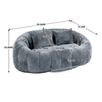 Pouf Géant pour Adulte - Canapé Paresseux Multicolore
