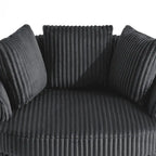 Fauteuil baquet pivotant déhoussable à bras encastrés DREAMSIDEA