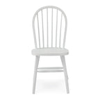 Chaise de salle à manger à dossier fuseau Windsor en bois massif International Concepts