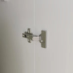 Armoire de chambre autonome à 2 portes avec tringle à vêtements